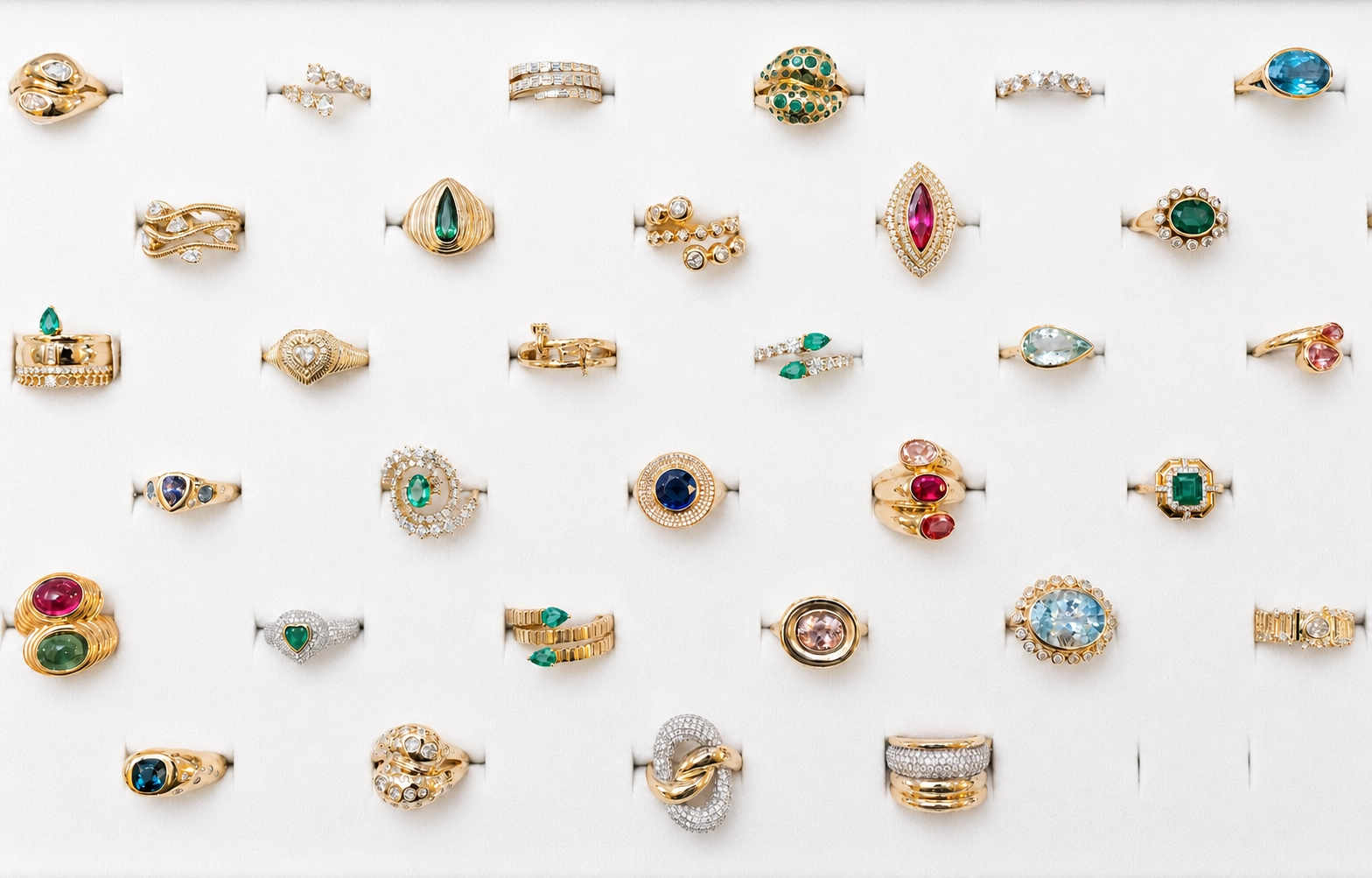 In Praise of Big Cocktail Rings