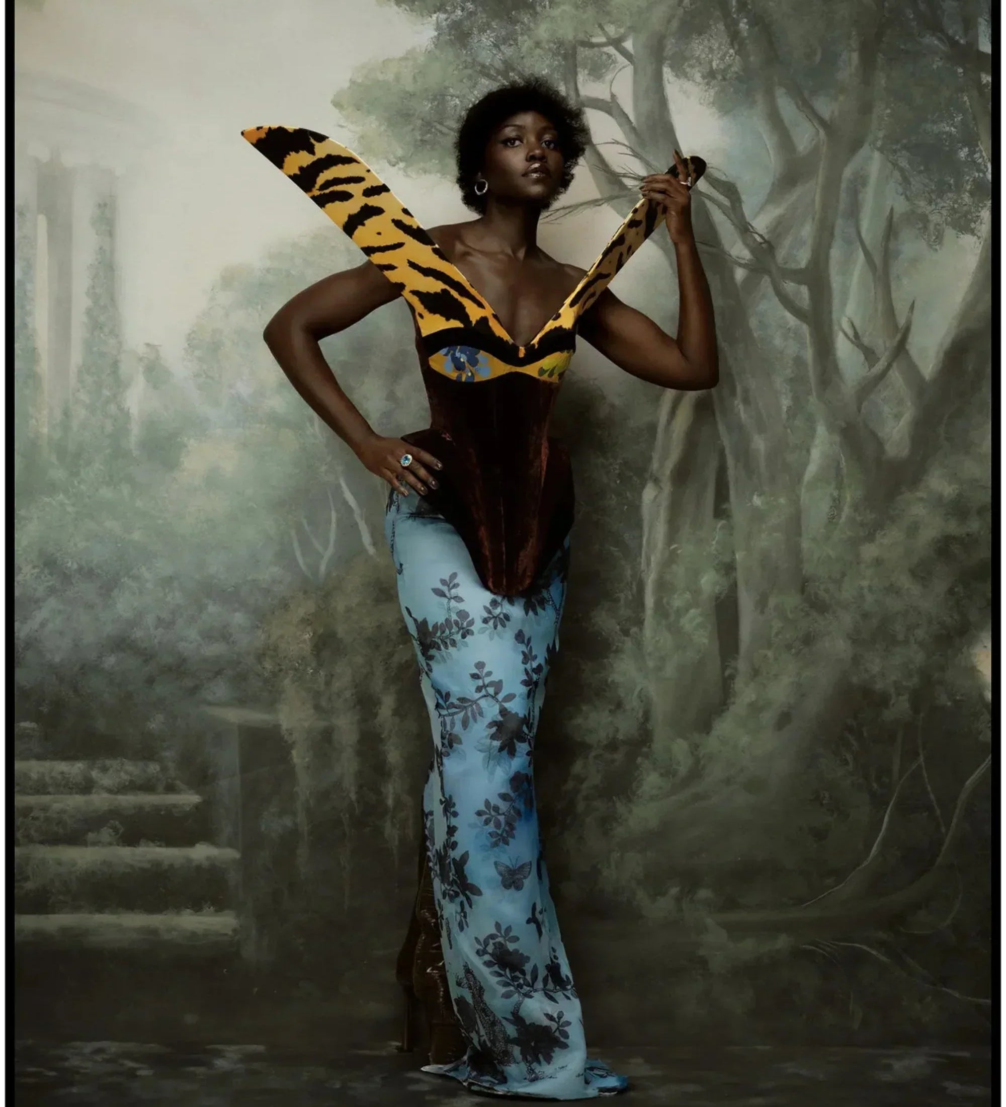 Lupita Nyong'o Wears Elyzian in Who What Wear's Cover Story