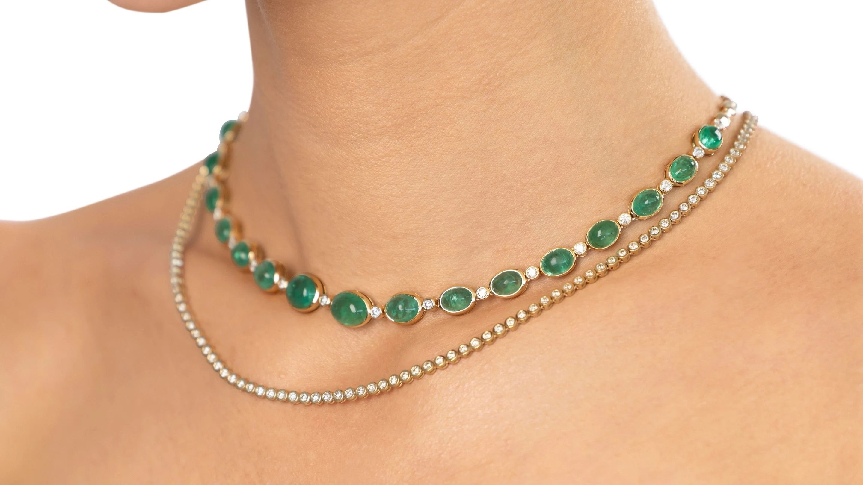 Brazilian Emerald Necklace – Elisabeth Bell