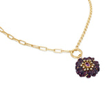 17 Inch Dual Link Gold Chain Necklace