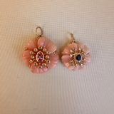 Mini Pink Opal and Kyanite Fleur de Charme