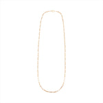 Luxurious 14K solid gold cable chain featuring encrusted diamonds along the links and an elegant diamond-accented clasp, offering a refined and sophisticated 33-inch statement piece.