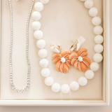 White Jade Beaded Necklace with Amethyst, Citrine, Yellow Diamond and Green Fluorite in 18k Yellow Gold