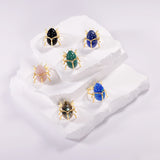 Elyzian Scarab Rings, Multiple Variations in Front View