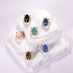 Elyzian Scarab Rings, Multiple Variations in top View