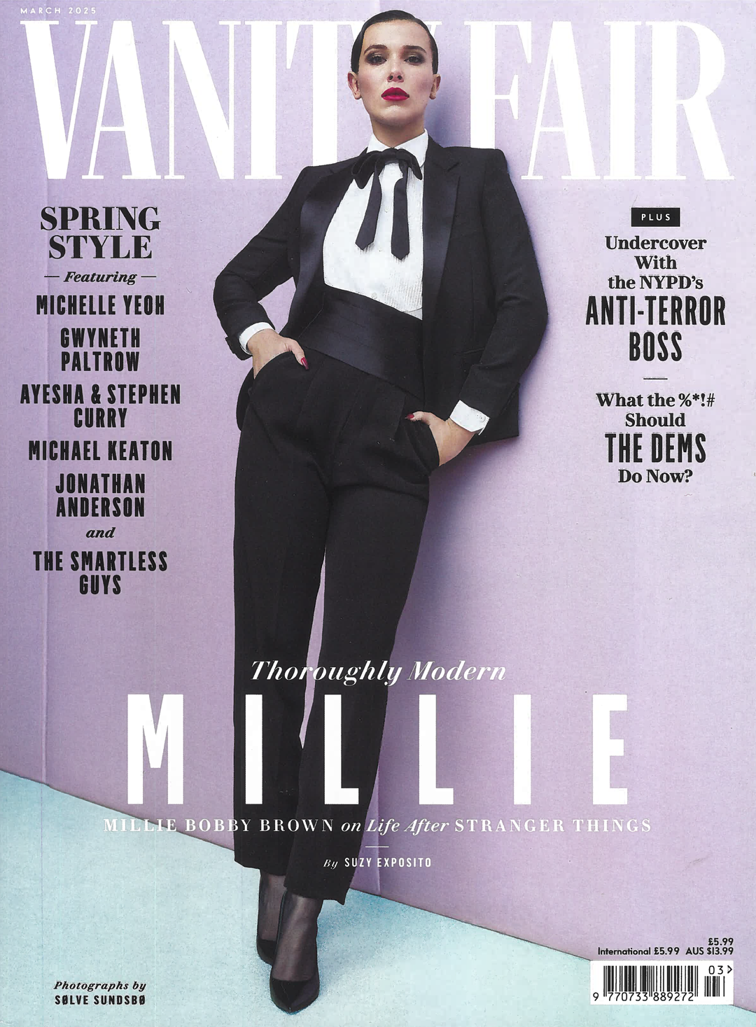 Vanity Fair Magazine March 2025 Cover