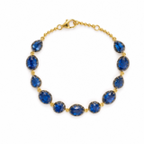 Oval and Pear Cut Kyanite Bracelet