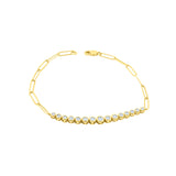 Gold and diamond with illusion cut diamonds on a white background