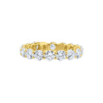 Round Lab-Grown Diamond Eternity Band in 14K Yellow Gold by Elyzian